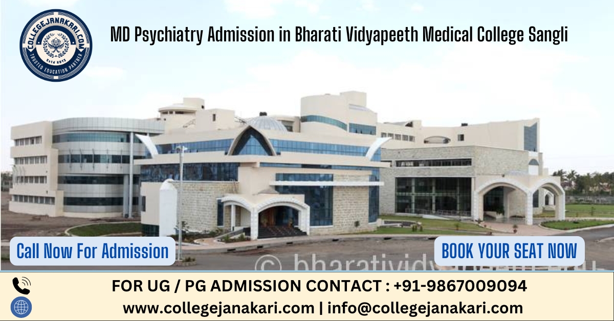 MD Psychiatry Admission in Bharati Vidyapeeth Medical College Sangli